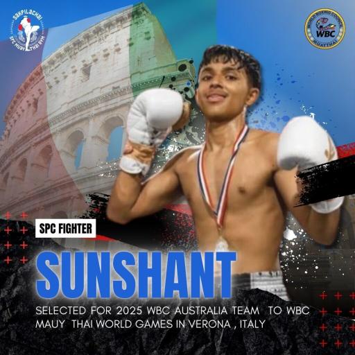 SPC fighter Sushant Lamichhane